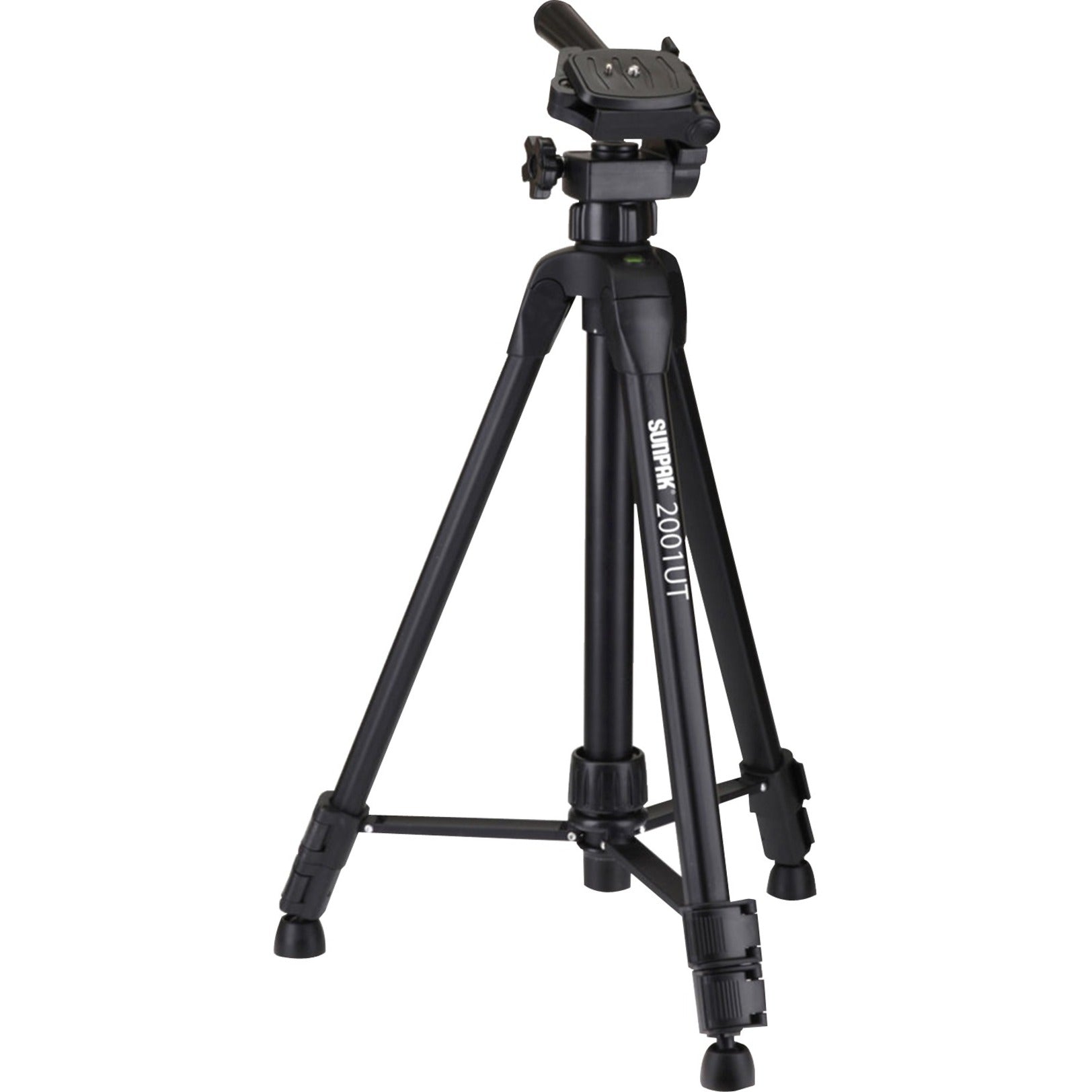 Sunpak 620-020 Tripod, 3-way Pan Head, 7 lb Load Capacity, 50.75" Maximum Height