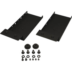 Tripp Lite by Eaton PDUSIDEBRKT Steel Mounting Bracket, Vertical PDU Installation, SmartRack Compatible, Button Mount & Bolt Options, Black 2-Pack - PDUSIDEBRKT (5 Year Warranty)