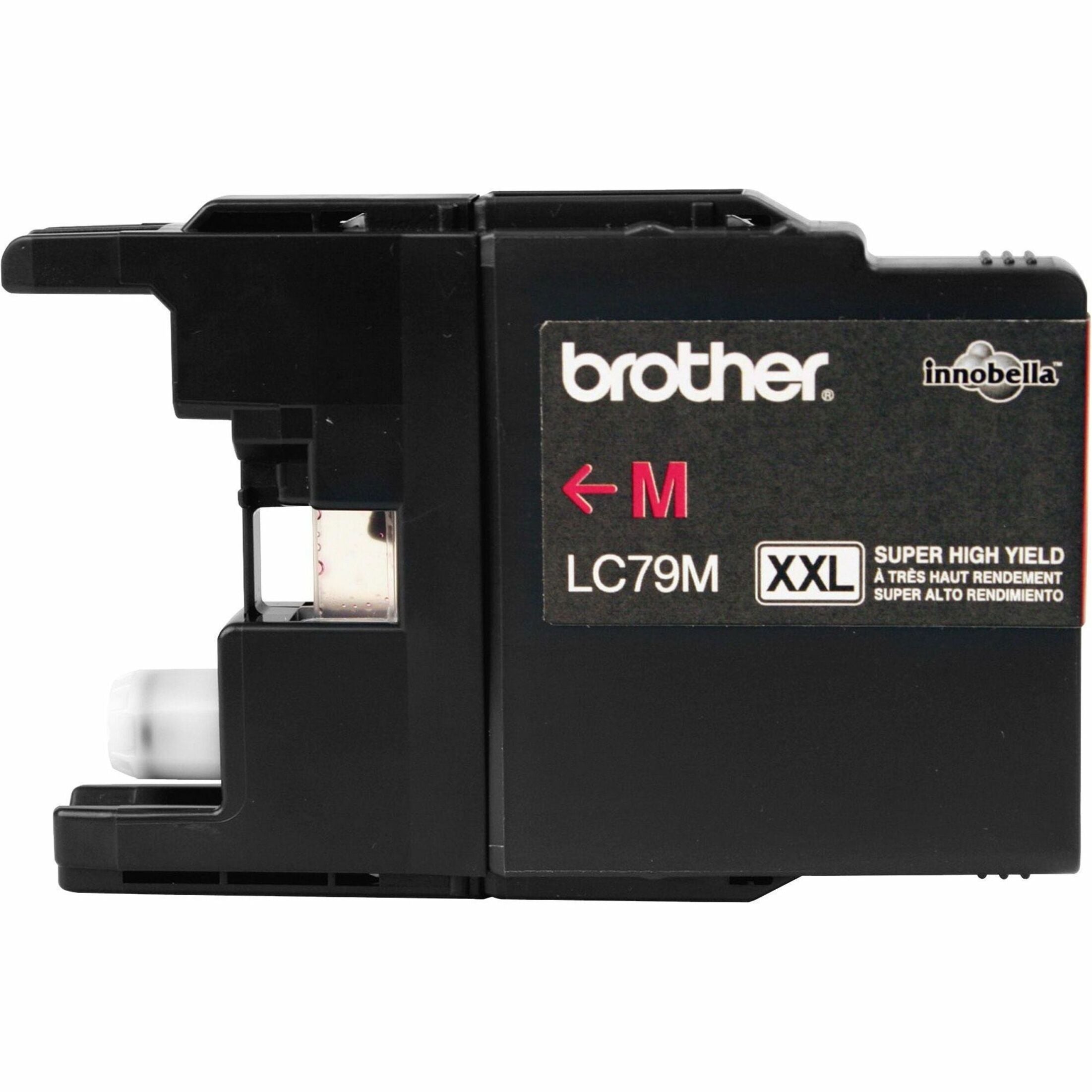 Brother Innobella LC79M High-Yield Magenta Ink Cartridge, 1200-Page Yield, Fade-Resistant for MFC-J5910DW J6510DW J6710DW J6910DW Printers (90 Day Warranty)