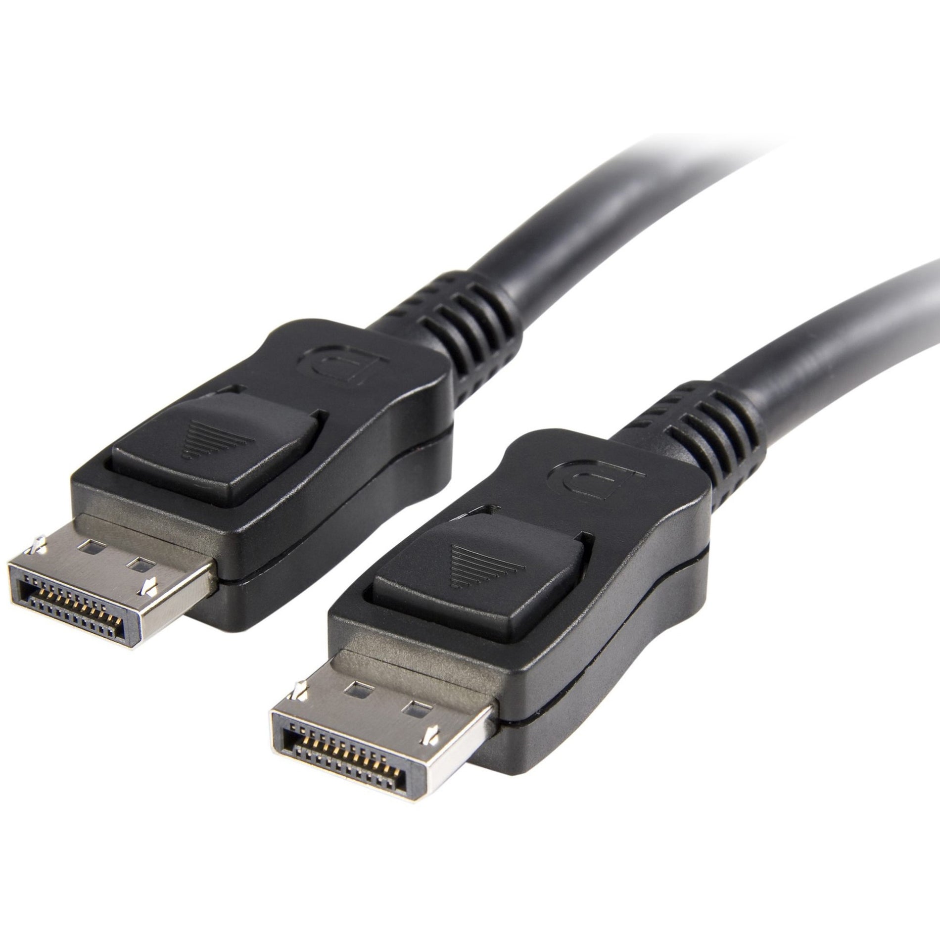 StarTech.com DISPLPORT20L 20 ft DisplayPort-Kabel mit Riegeln - M/M High-Speed-Video-Kabel für Notebooks Monitore und mehr