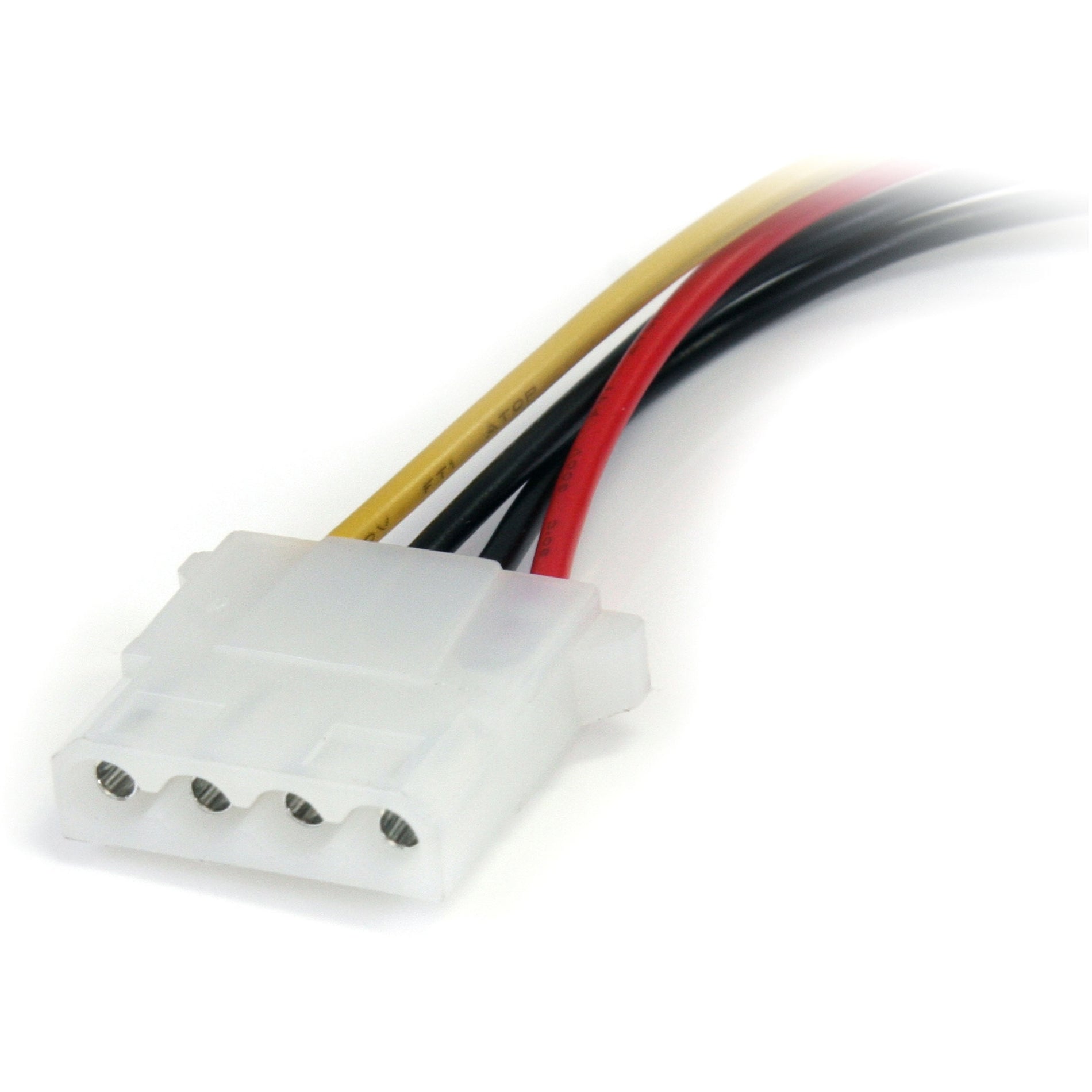 StarTech.com LP4SATAFM6IN 6in SATA to LP4 Power Cable Adapter, Easy Hard Drive Power Connection
