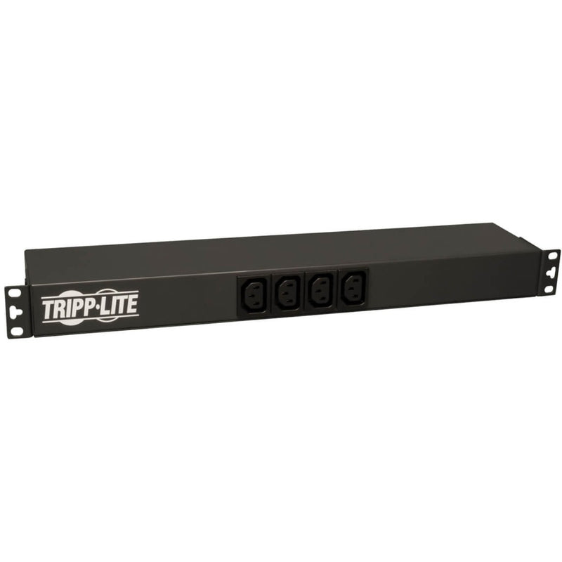 Tripp Lite PDUH20HVL6 1U rack-mount PDU with front-facing outlets shown in horizontal orientation