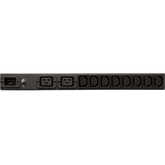 Close-up view of PDUH20DV PDU outlet arrangement showing power distribution layout-alternate-image4