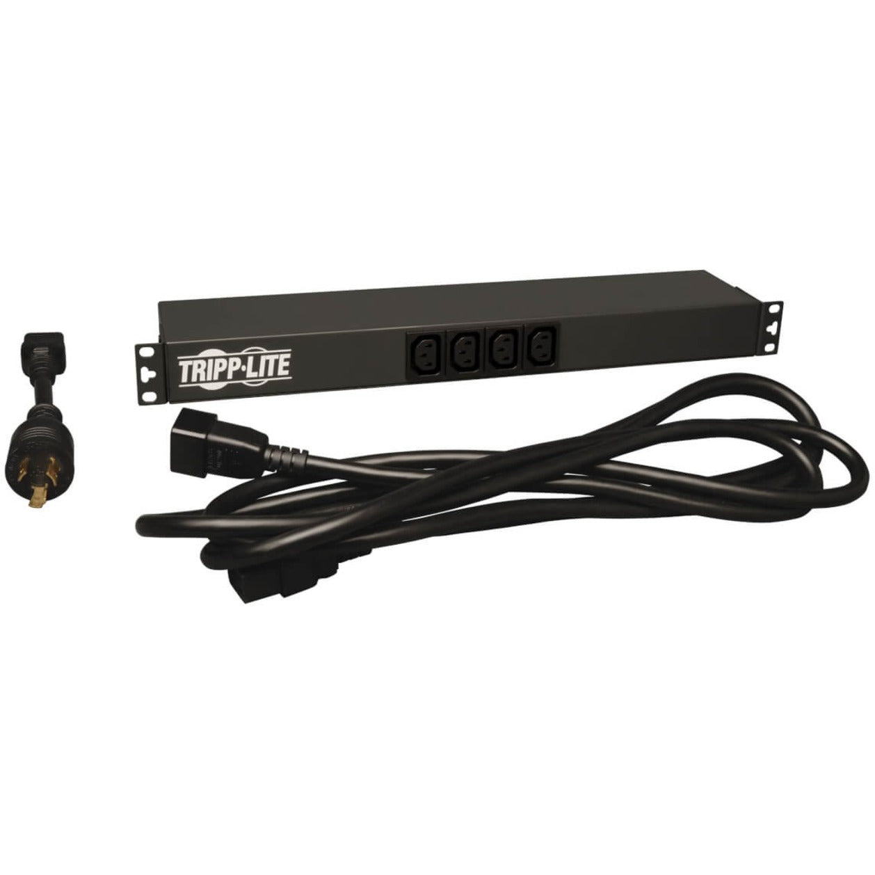 PDUH20DV PDU shown with included power cord and mounting accessories-alternate-image5