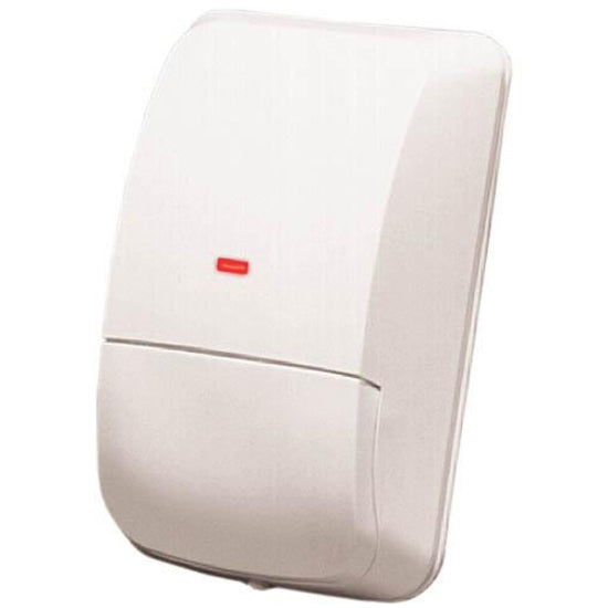 Bosch DS778 PIR motion detector in white housing with red LED indicator mounted on wall-alternate-image1