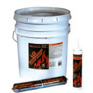 STI LCI300 SpecSeal Mastic Rouge Hautement Intumescent Sûr pour le Contact avec les Plastiques À Base d'Eau Testé Acoustiquement Faible Émissions de COV