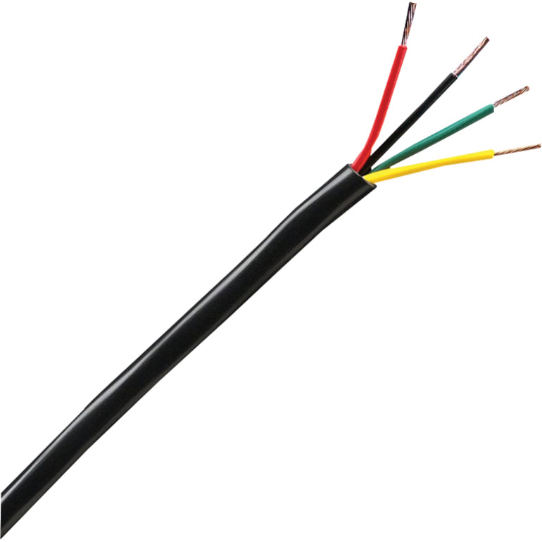 创世纪 41585008 18 Awg 6C Str 直埋控制电缆， 黑色，500 FT. 卷 创世纪