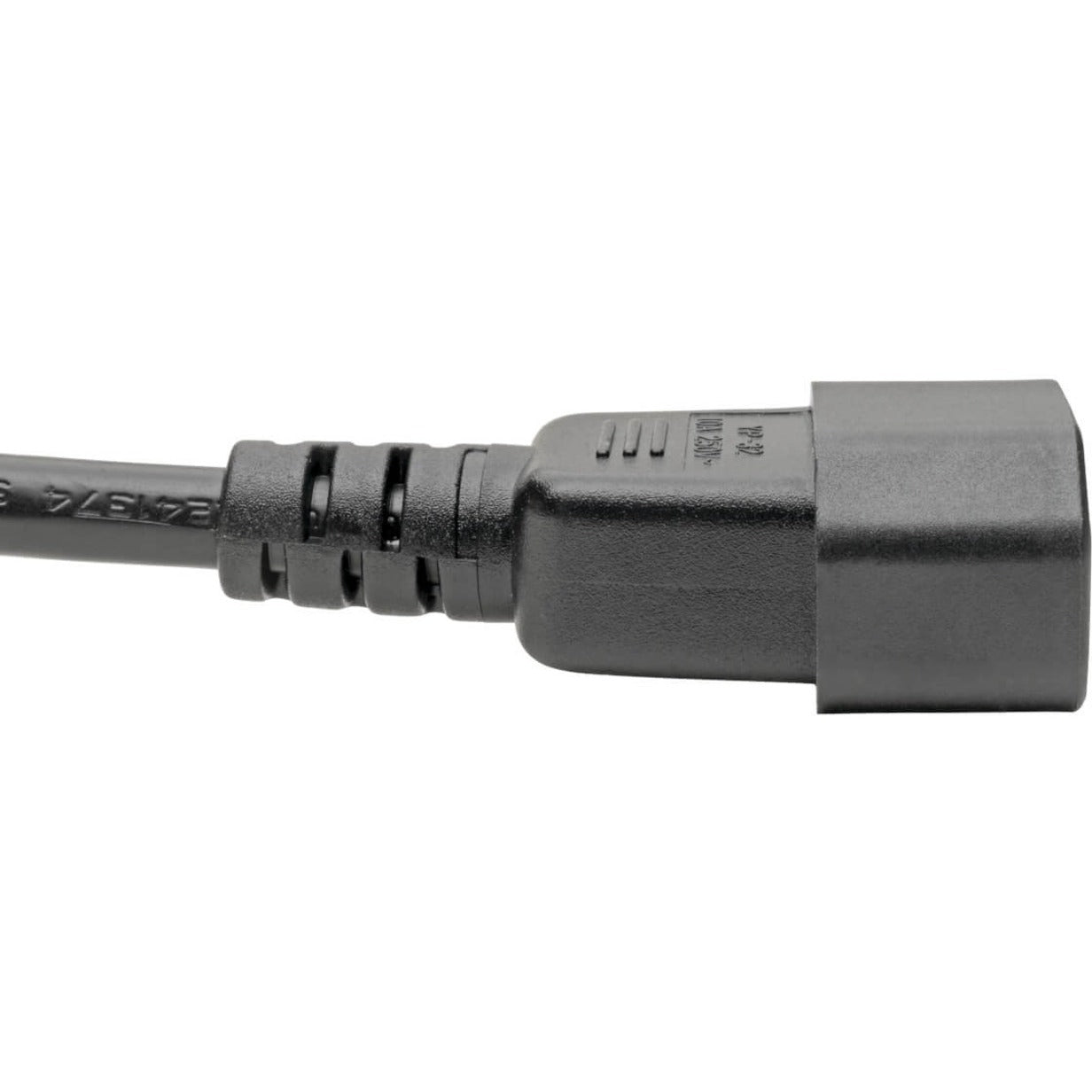 Tripp Lite P014-06N Stroomadapterkabel 6" Lengte Zwart RoHS Gecertificeerd