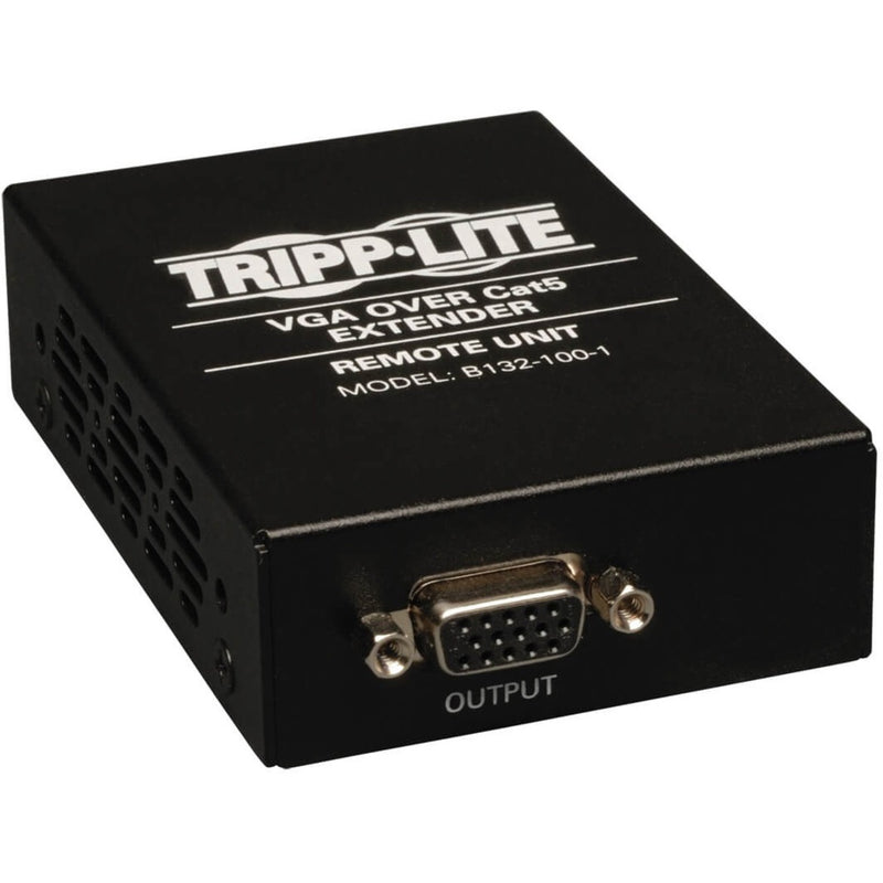 Front view of Tripp Lite B132-100-1 VGA extender receiver showing VGA output port