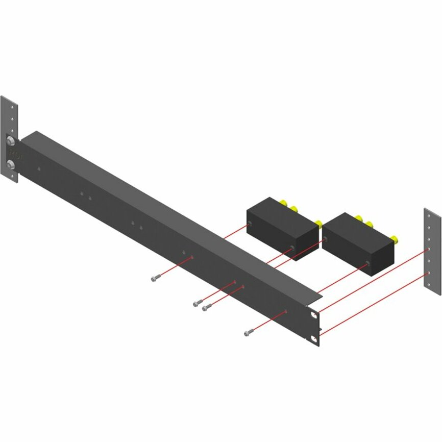 RDL TX-RA5 TX Series 19" Racking System - 5 Modules 1RU, Modular Device Rack Mount