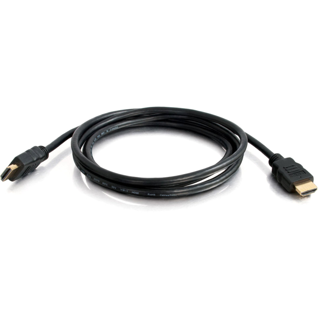 C2G 40305 كابل HDMI عالي السرعة بطول 9.8 قدم مع إيثرنت - 4K 60 هرتز، ضمان مدى الحياة، أسود