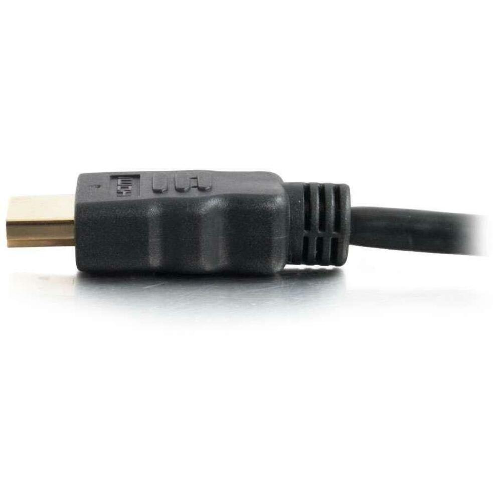Câble HDMI haute vitesse C2G 40305 de 98 pieds avec Ethernet - 4K 60Hz garantie à vie noir