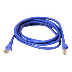 Belkin A3L980-07-BLU-M Kabel Patch Cat.6 UTP 7 ft Dikepang Konduktor Tembaga Konektor Berlapis Emas Biru