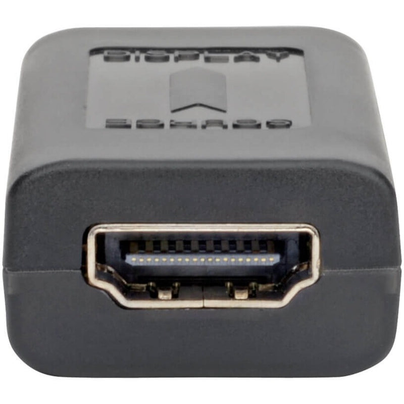 Detailed view of HDMI port on Tripp Lite B122-000-60 extender showing connector design