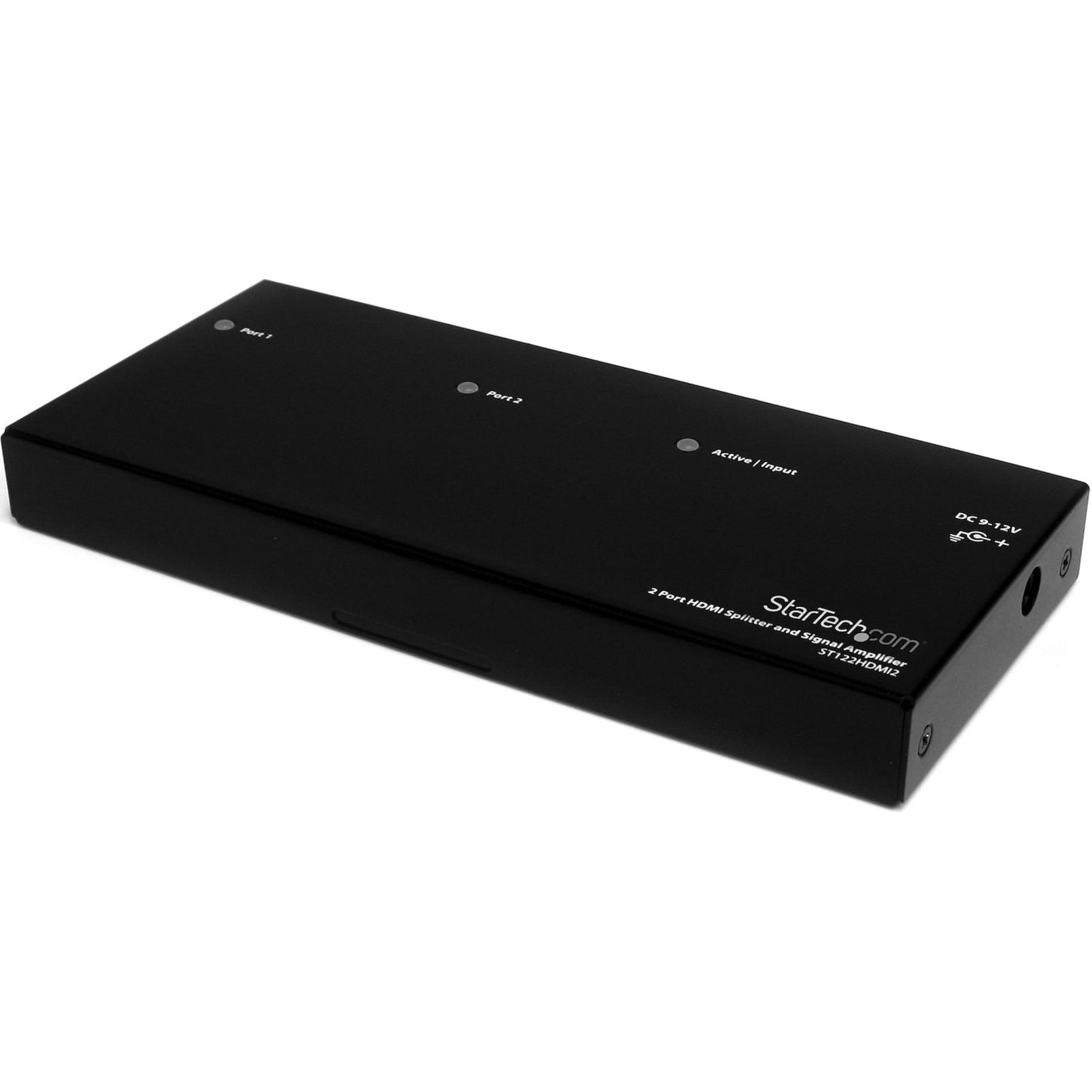 StarTech.com ST122HDMI2 2-Port HDMI Splitter And Signal Amplifier, 1920 x 1200 Maximum Video Resolution, 2 Year Limited Warranty