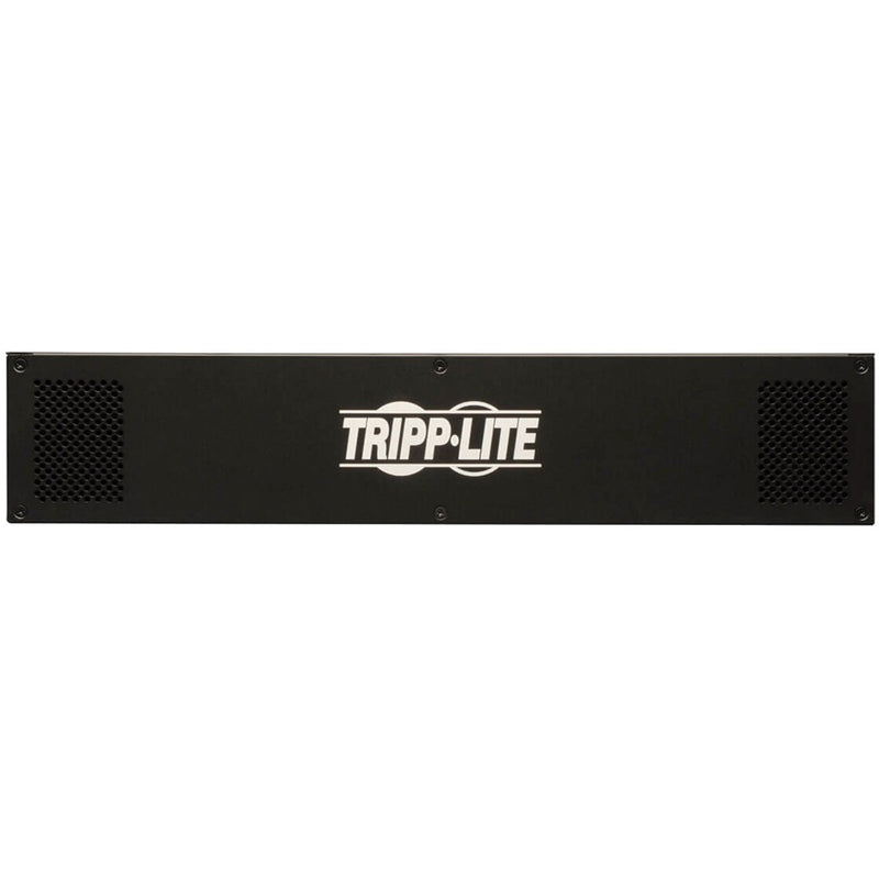 Close-up of PDU ventilation system and Tripp Lite branding