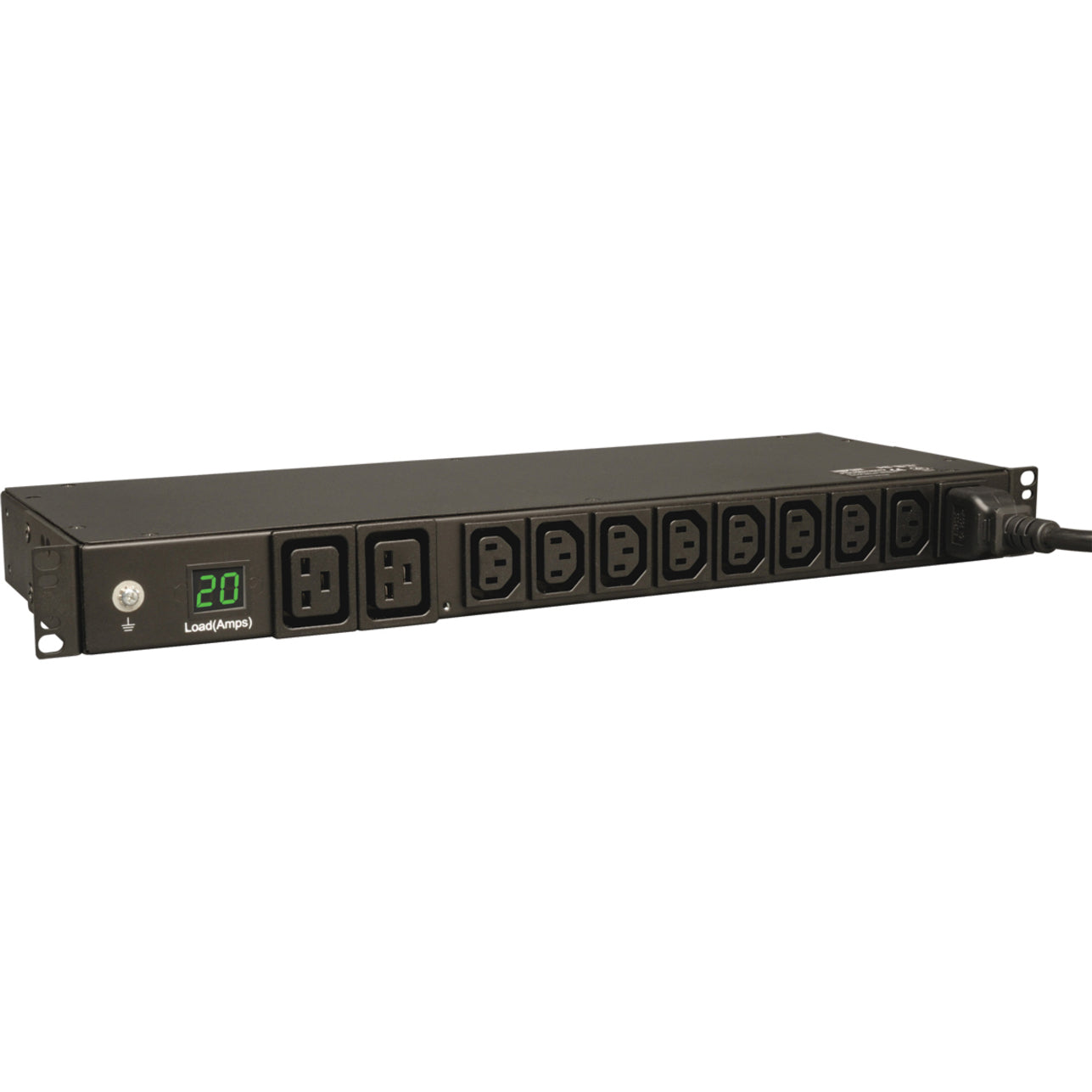 Tripp Lite PDUMH20HV Metered PDU, 10 Outlets, 230V AC, Rack-mountable