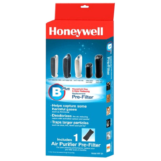 Honeywell HRF-B1 Airflow Systems Filter, Odor-Reducing Pre-Filter for Air Purifiers