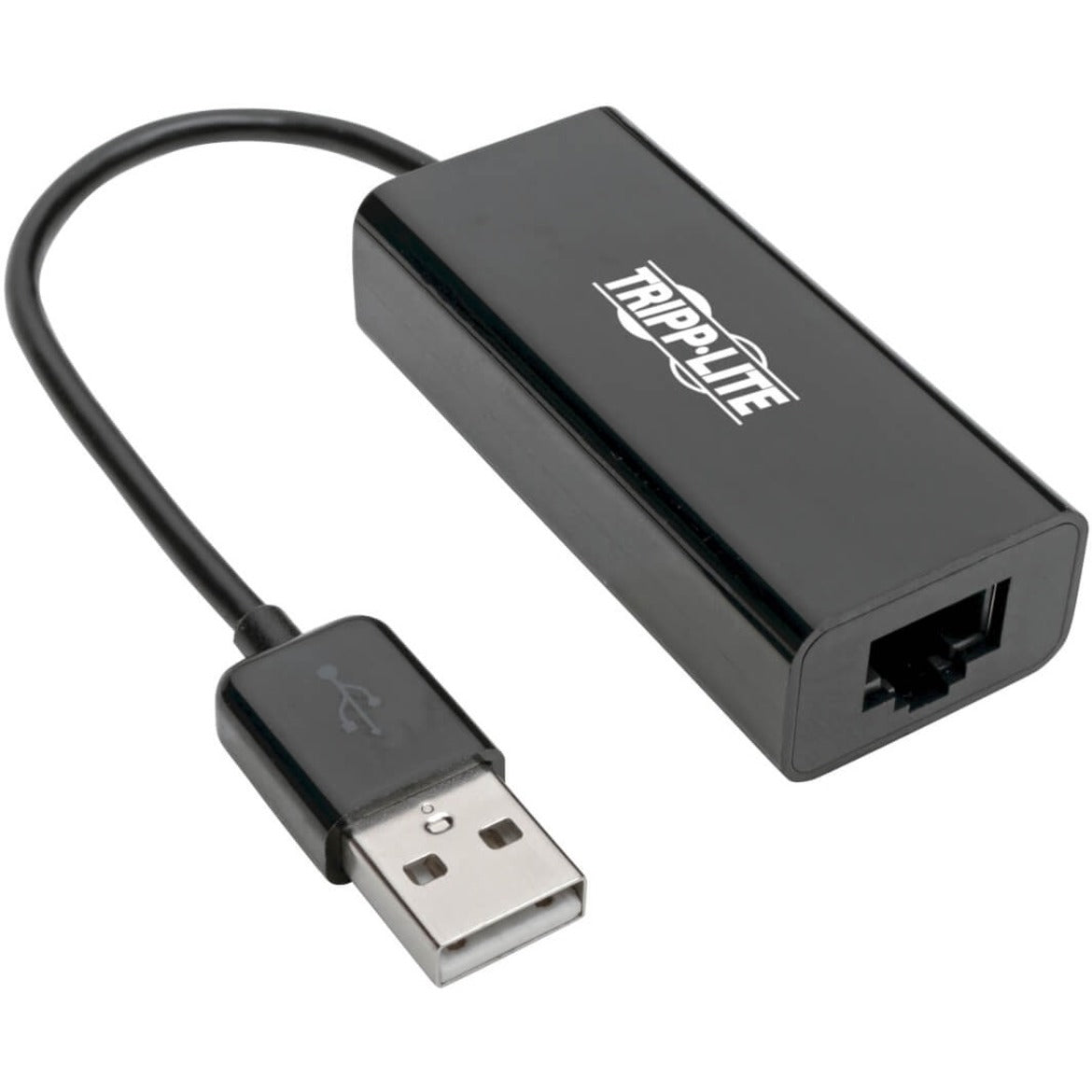 تريب لايت U236-000-R محول USB 2.0 إلى إيثرنت، 10/100 ميجابت في الثانية، اتصال شبكة سهل