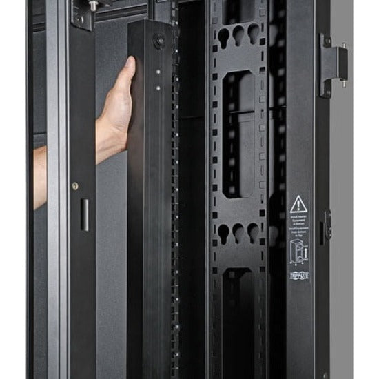 Tripp Lite SR42UBZ4 SmartRack Premium Seismic Rated Enclosure, 42U Rack Cabinet, Includes Doors and Side Panels