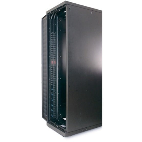 APC AP7552 PDU installed in NetShelter VX enclosure showing integration features