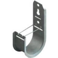 ICC 2-inch galvanized steel J-Hook with integrated mounting bracket and curved cable support surface