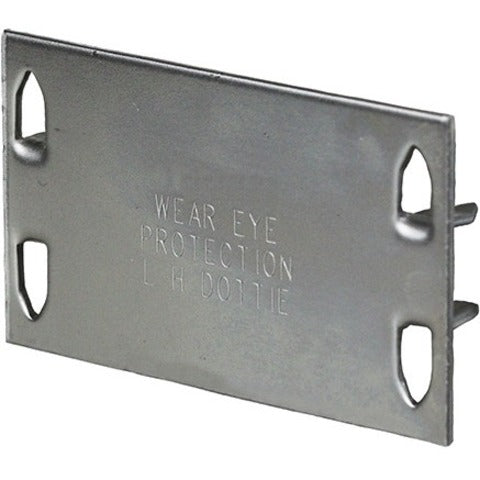 Dottie 41-1 Safety Plate, 100 Pack, Steel