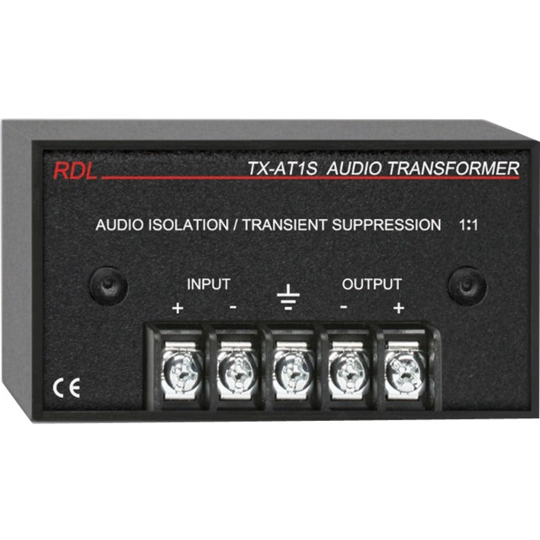 RDL TX-AT1S Audio Isolation Transformer, Surface Mount, Rack-mountable