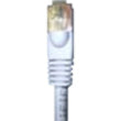 Cable de conexión SRC C5EPCYW25 Cat.5e 25 pies amarillo conectores de red RJ-45 moldeados macho.