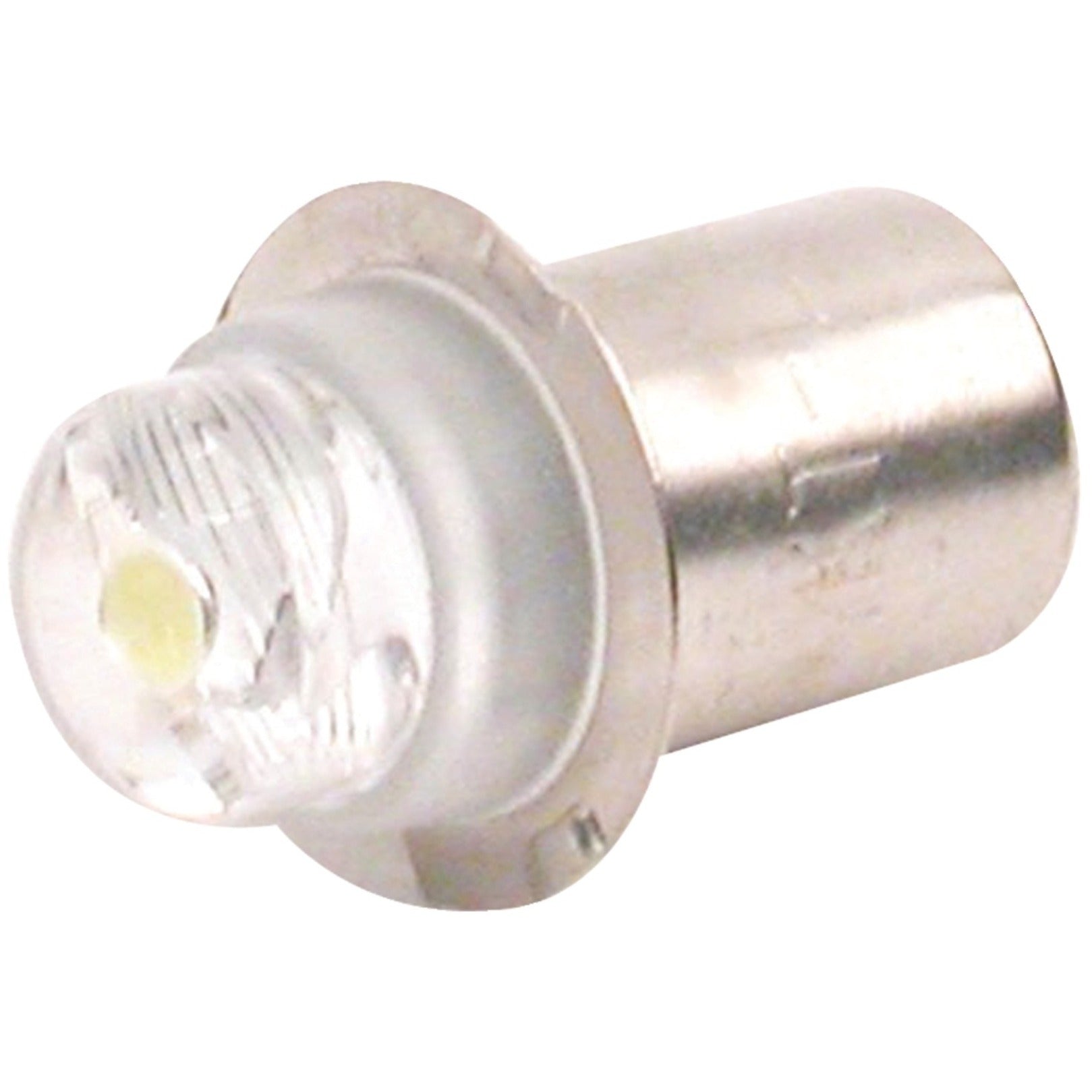 Detailed front view of LED bulb showing clear lens and light distribution pattern-alternate-image3