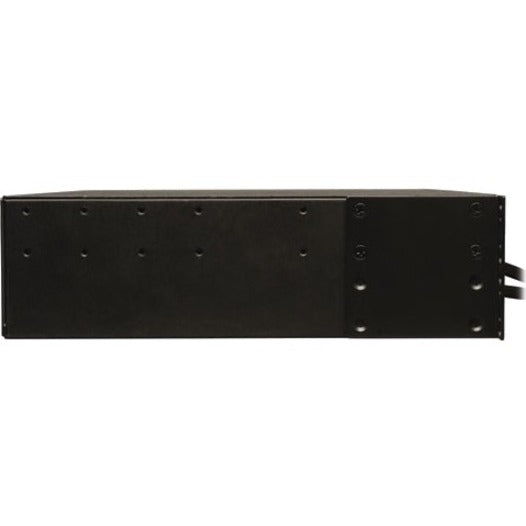 Side view of Tripp Lite PDU showing 2U rack mount profile