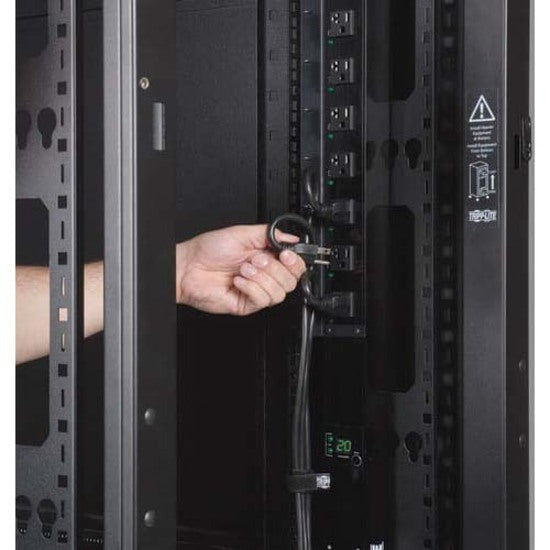 Detail of power management features showing PDU mounting location-alternate-image5