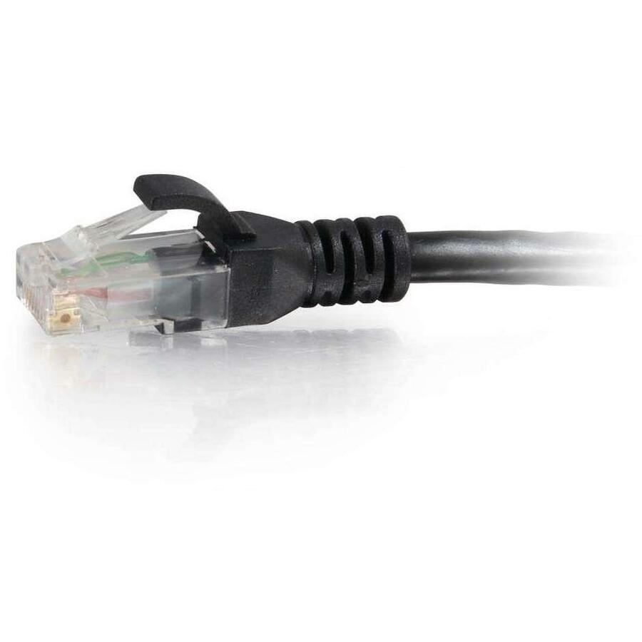 สายแพทช์เครือข่าย Cat6 แบบไม่มีกันสัญญาณ UTP ยาว 20 ฟุต C2G 10296 สีดำ