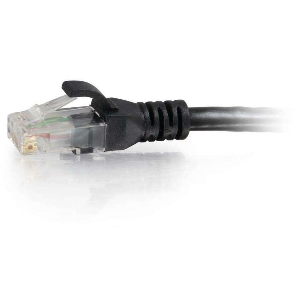 C2G 10298 50 ft Câble de patch réseau UTP non blindé Cat6 sans accroc noir. Marque: C2G - Traduction: C2G