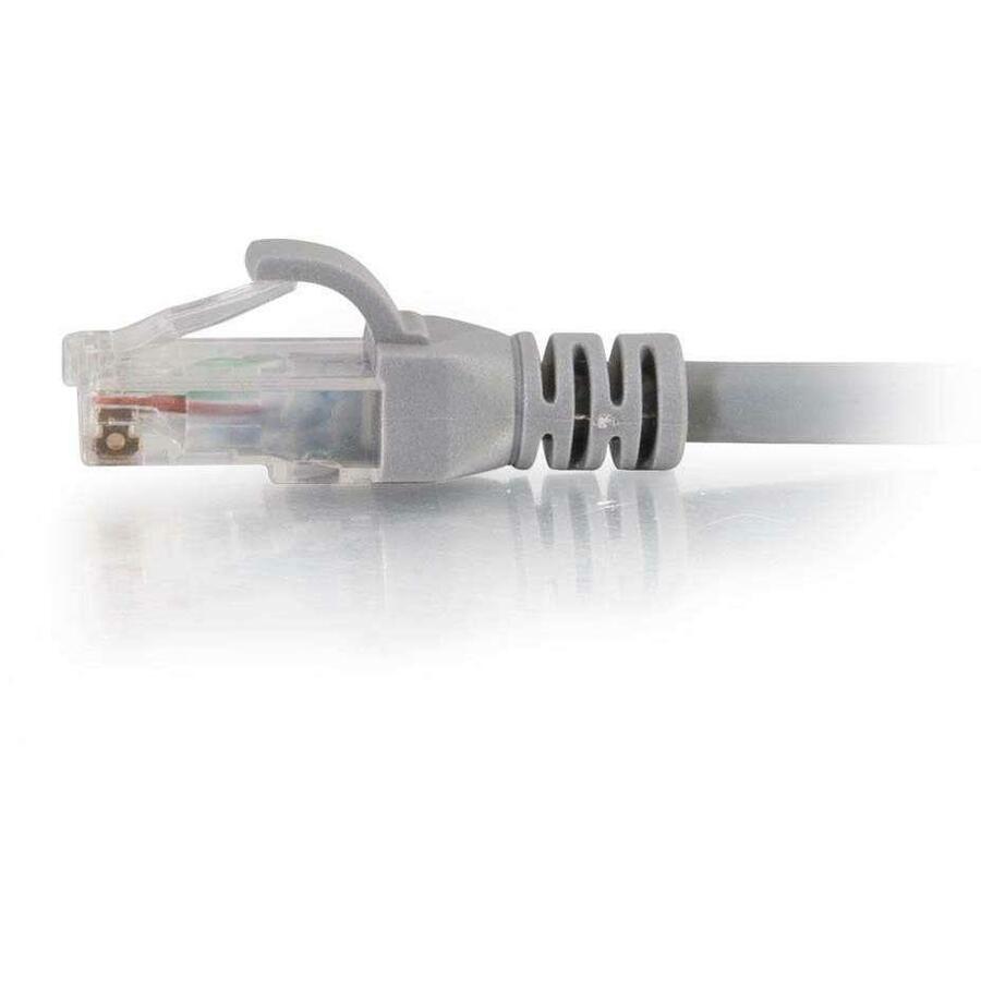 C2G 10304 7 ft Cat6 con pestañas UTP Cable de conexión de red gris Marca: C2G