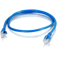 Câble Ethernet Cat6 non blindé de 10 pieds bleu sans accroc garantie à vie