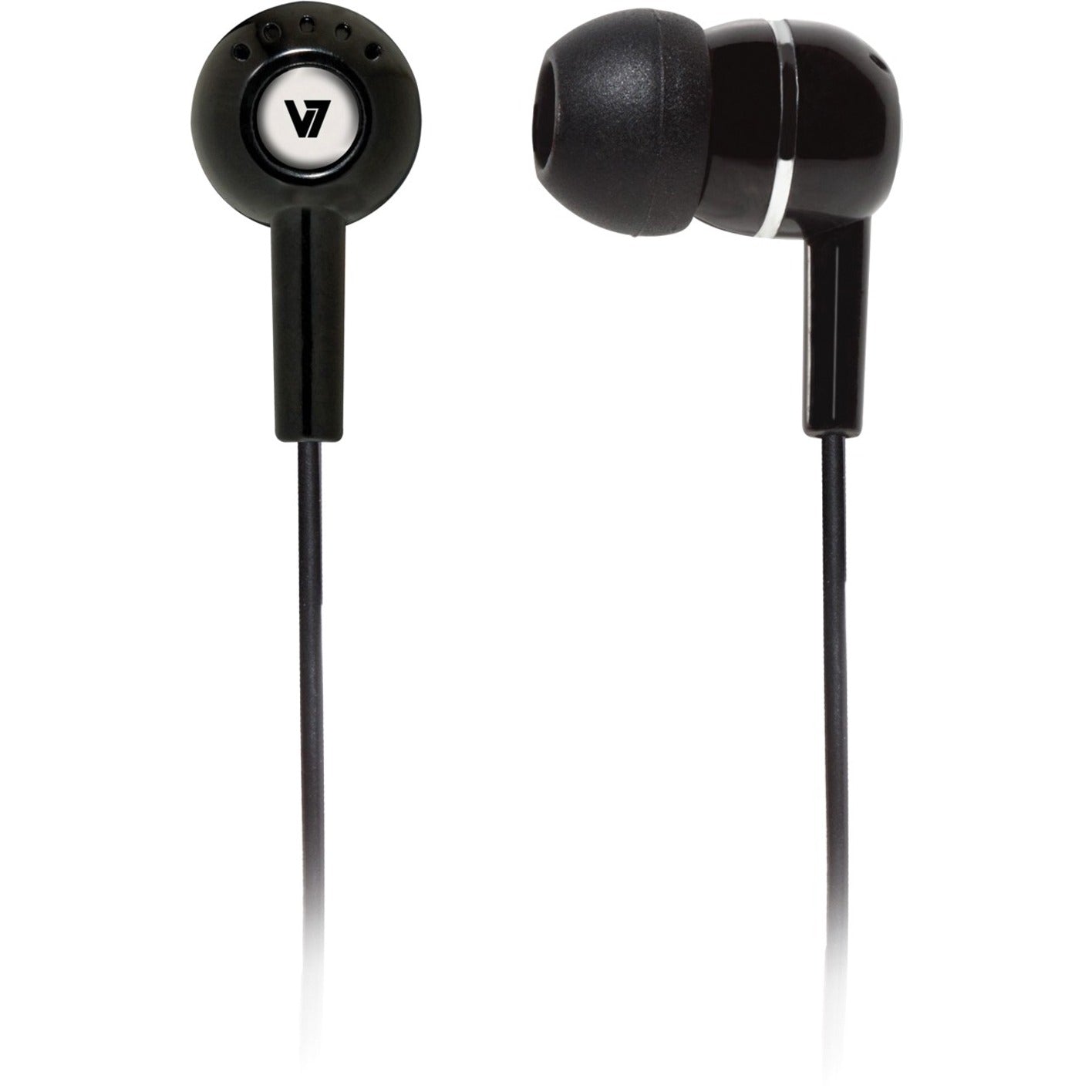 V7 HA100-2NP HA100 Earphone, Noise Isolation, 2 Year Warranty, Mini-phone (3.5mm) Interface