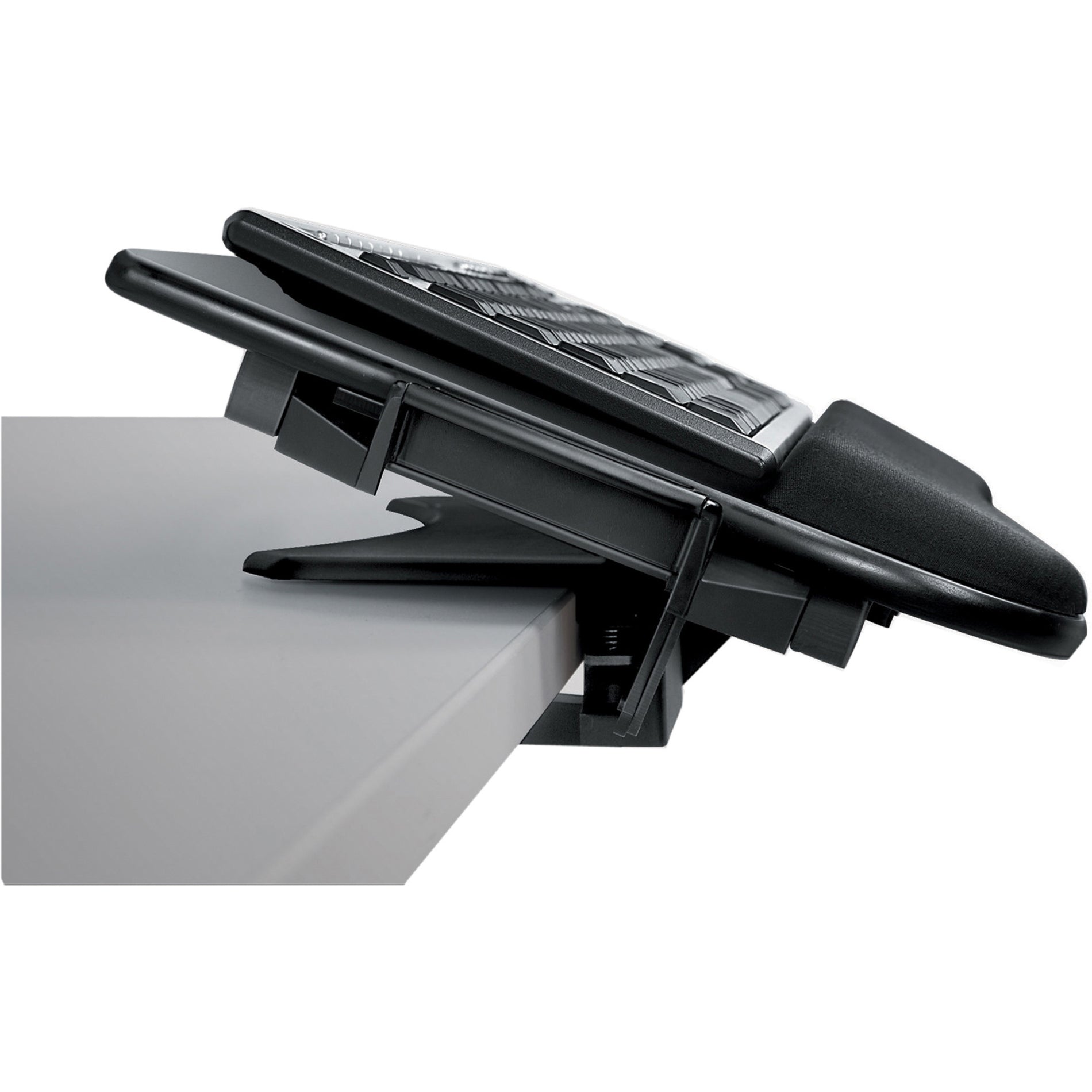 Fellowes 8060201 Tilt 'n Slide Pro Keyboard Manager Comfort Glide System Easy Installation