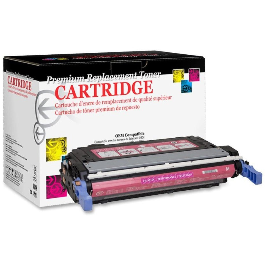 West Point 200171P Replacement HP 643A Toner Cartridge, Magenta, 10,000 Page Yield