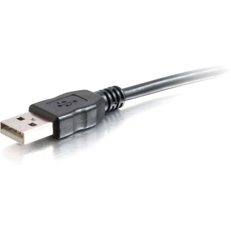 Close-up view of USB Type-A connector on C2G TruLink serial adapter cable