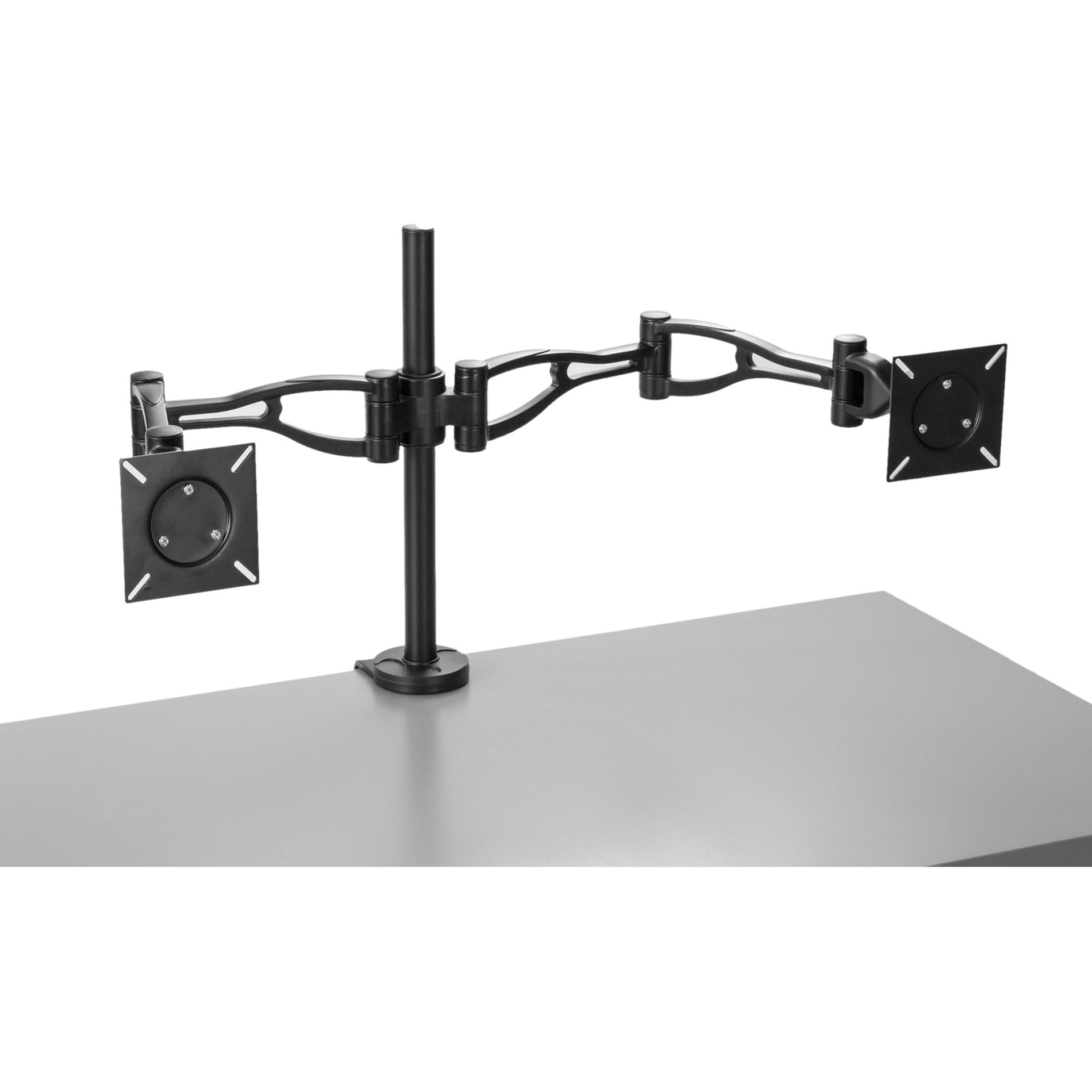 Fellowes 8041701 Professional Series Depth Adjustable Dual Monitor Arm, 3D Adjustability, Reduce Neck Strain, TAA Compliant