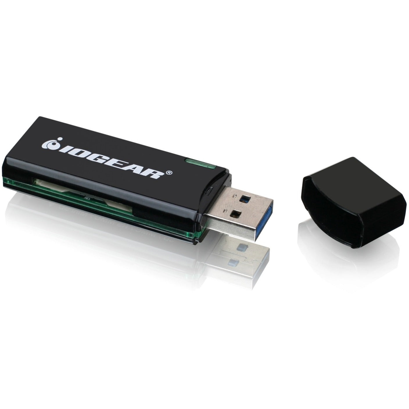 IOGEAR GFR304SD SuperSpeed USB 3.0 SD/Micro SD Card Reader / Writer, Up to 5Gbps Data Rate