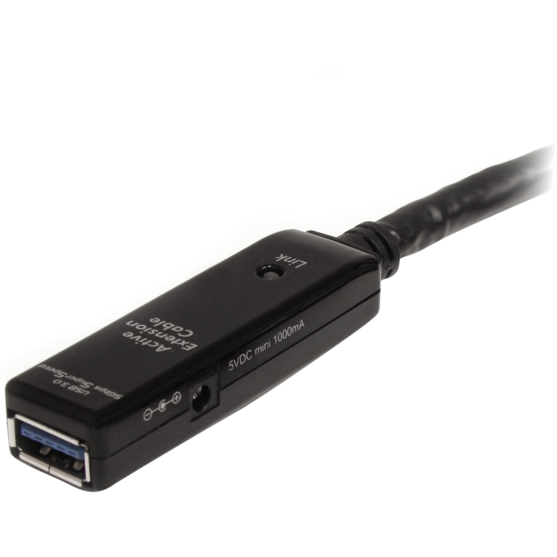 StarTech.com USB3AAEXT3M 3m USB 3.0 Active Extension Cable - M/F, Plug & Play, 9.84 ft Length, Black
