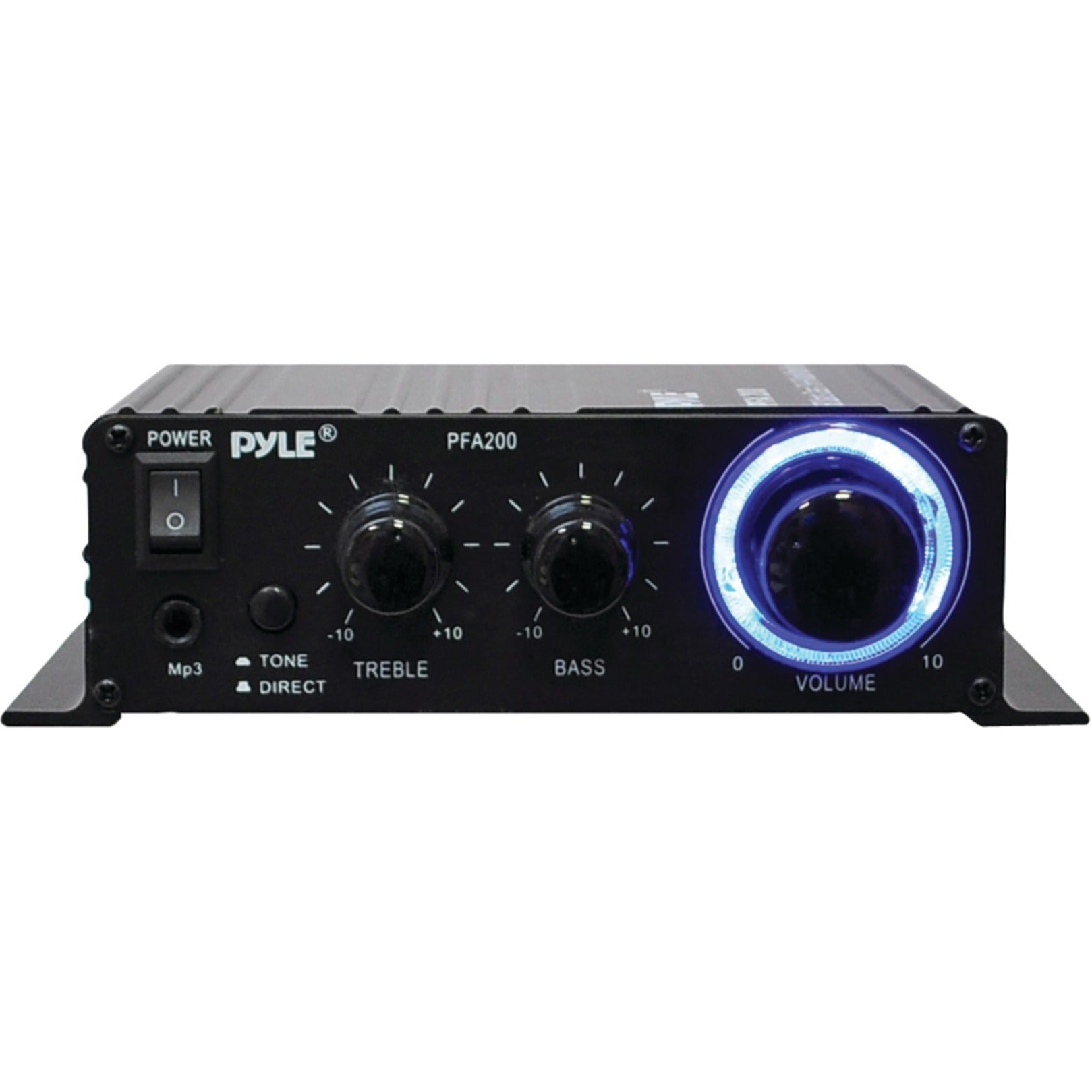 品牌名称：Pyle   Pyle PFA200 车载功放器 - 60瓦RMS - T类 -短路保护，过热保护