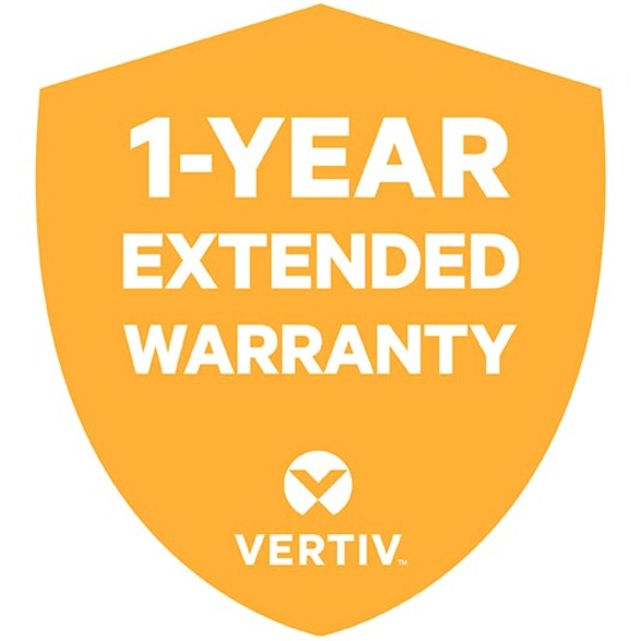 Vertiv 1YGLD-HMX2 Avocent HMX2 Gold Hardware Extended Warranty, 1 Year Support