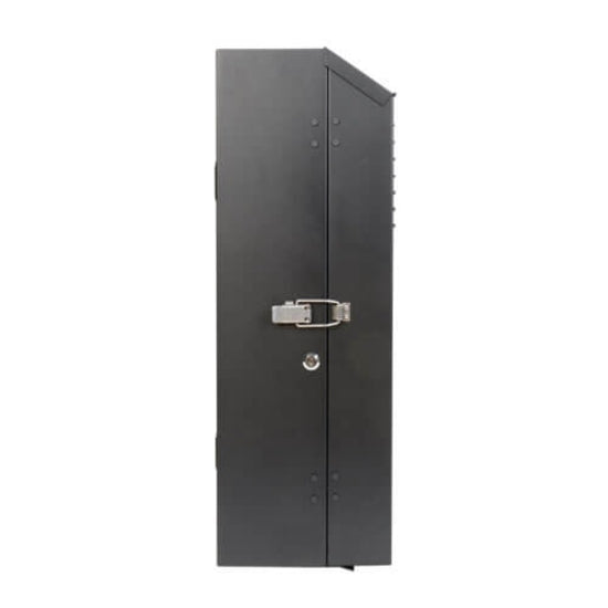 Side view of SRWF5U cabinet showing secure locking mechanism-alternate-image5