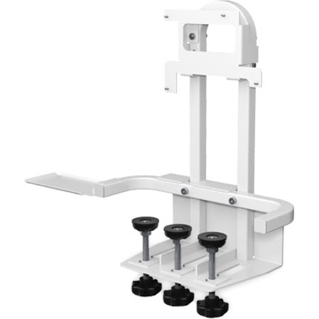 Epson Ultra-Short Throw Table Mount in white with adjustable arm, mounting plate, and multiple adjustment knobs-alternate-image1