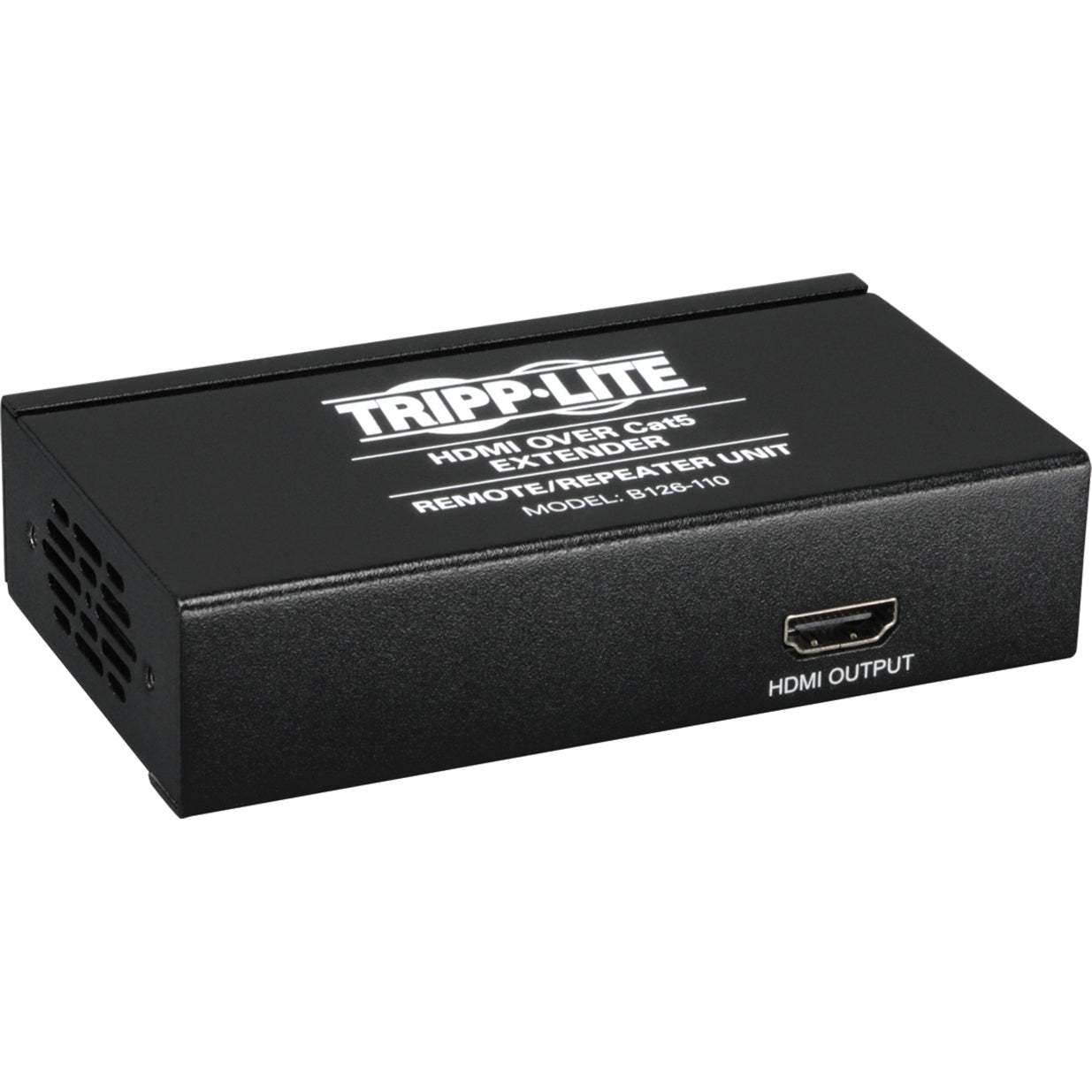Tripp Lite B126-110 Transmisor/Receptor de Extensor de Video HDMI sobre CAT5 Extensor Activo Remoto Repetidor TAA GSA Marca: Tripp Lite