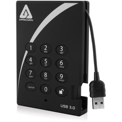 Apricorn A25-3PL256-1000 Aegis Padlock 1 TB Disco Duro USB 3.0 Cifrado de Datos