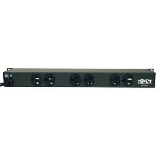 Tripp Lite RS-0615-R 6-Outlet Power Strip, 15A AC Power Distribution in Multi-Mount Cab